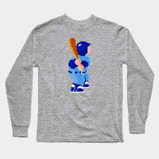 RBI Baseball Batter 16-Bit - Kansas City Long Sleeve T-Shirt